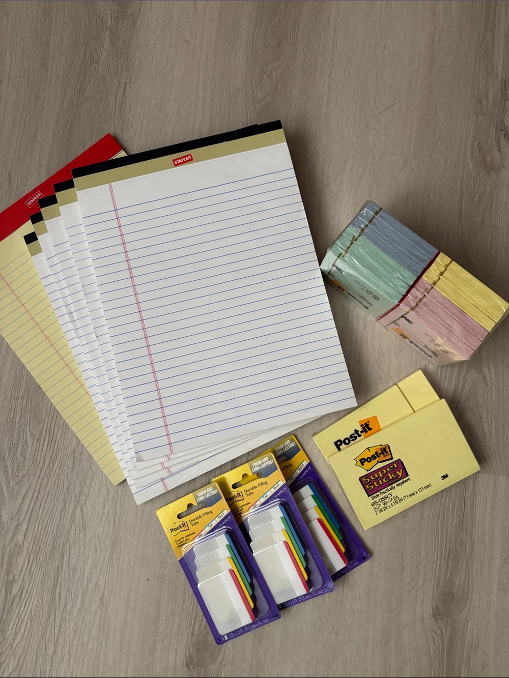 Office Supply Bundles - Sticky notes, notepads, planner tabs